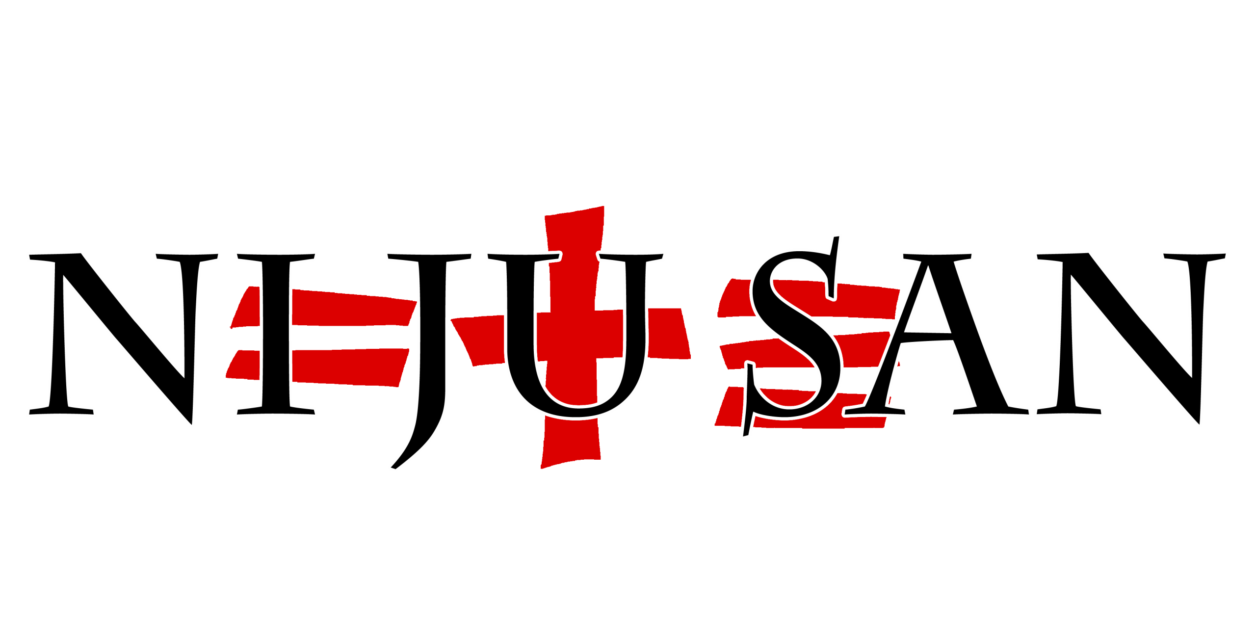 Ni Ju San - Bandlogo "Ni Ju San vor Strichmuster"