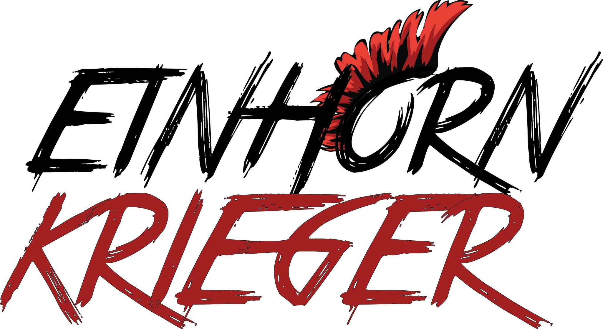 Einhornkrieger - Bandlogo (O hat nen Iro)